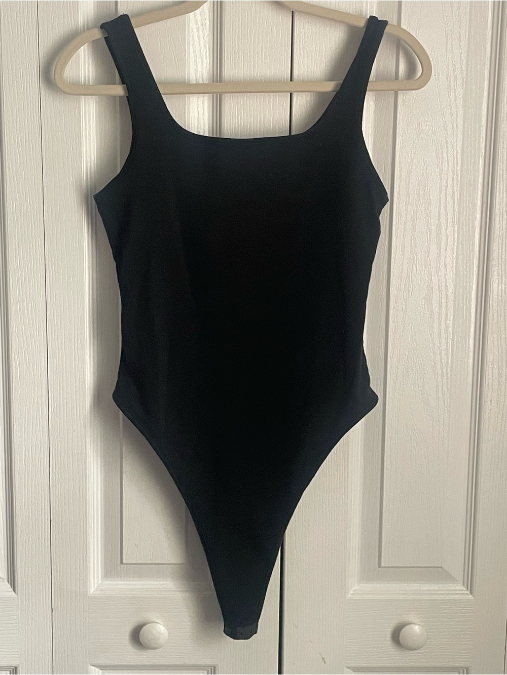 Square Neck Bodysuit, Small